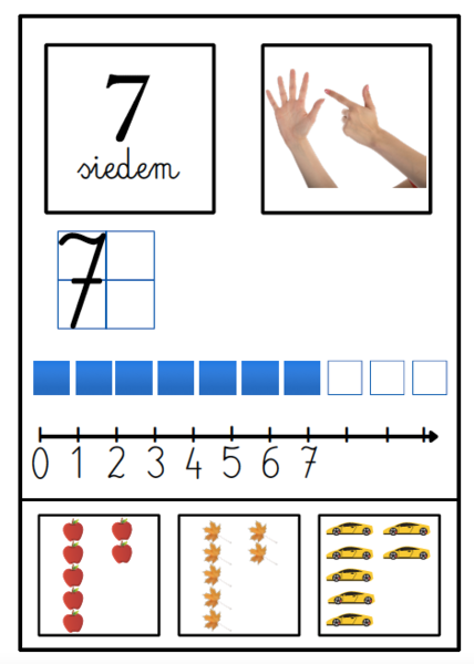 Pakiet - Alfabet + cyfry (plansze + zadania dla dzieci)