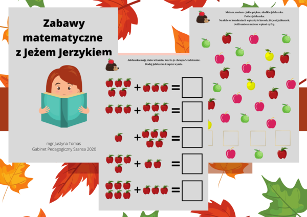 Matematyka dla maluchów z Jeżem Jerzykiem