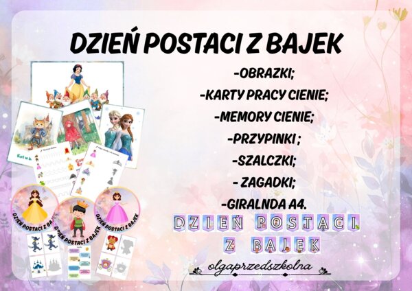 DZIEŃ POSTACI Z BAJEK