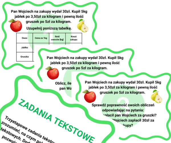 Zadania tekstowe