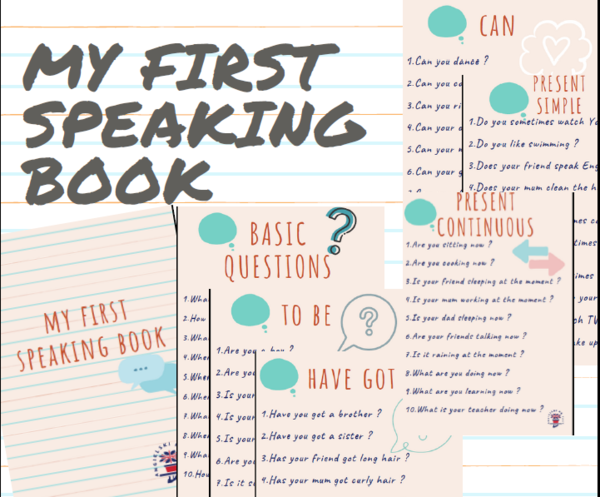 My first speaking book