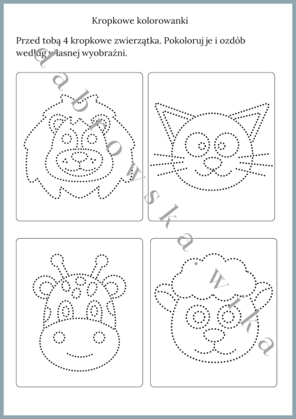 Dzień Kropki - Kropkowe Kolorowanki