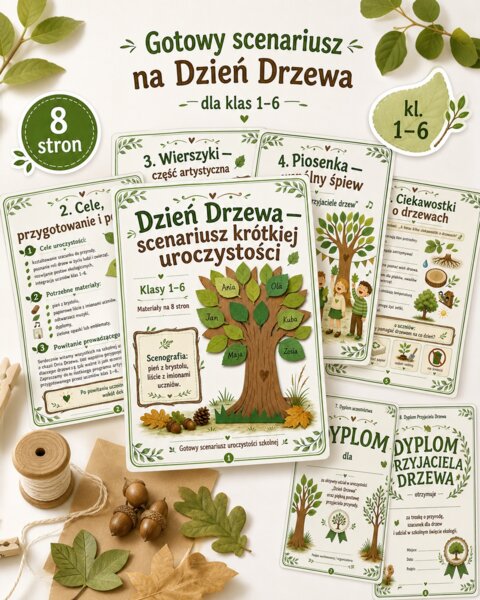 Dzień Drzewa - scenariusz krótkiej uroczystości