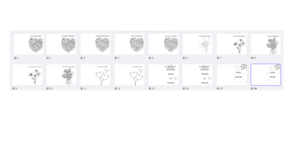 Laurki na dzień babci i dziadka