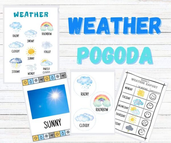 THE WEATHER - zestaw plansz związanych z pogodą