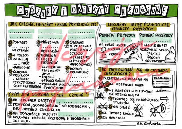 Obszary i obiekty chronione - przyroda klasa 4