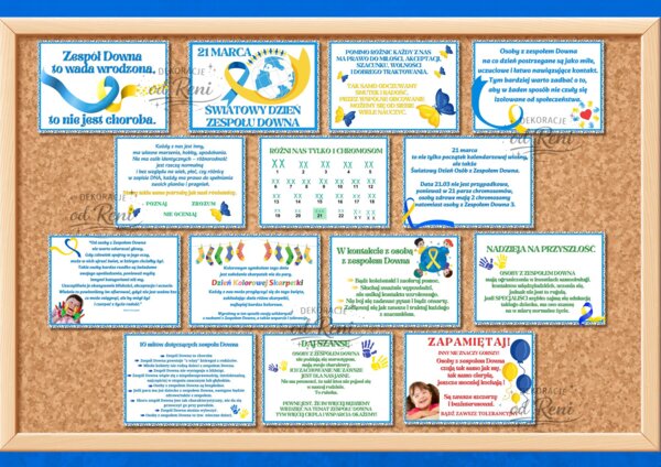 Gazetka na Dzień Zespołu Downa