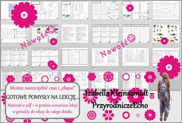 Zestaw pomysłów na lekcję/kart pracy/stacji zadaniowych/notatek/ materiałów do lekcji do działu „Ameryka” w pdf. W gratisie dodaję niekomercyjne scenariusze lekcji/pomysły na lekcje w programie genial.ly do edycji. Geografia 8. Nowość 2024/2025.