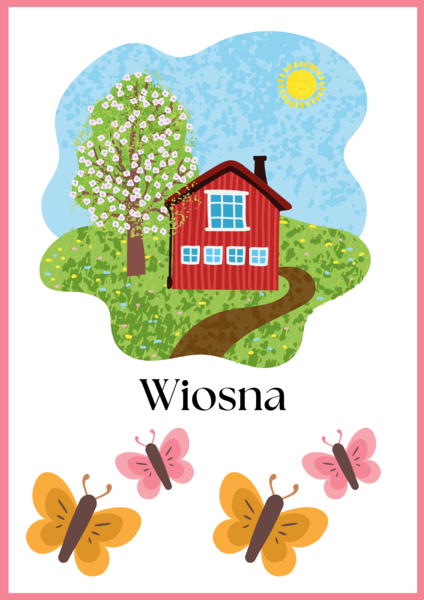 Cztery pory roku - plansze edukacyjne