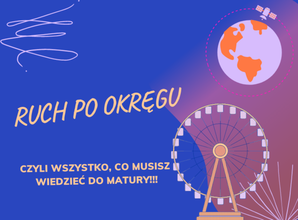 NOTATKA - ruch po okręgu - fizyka