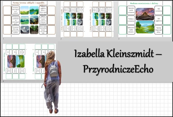 Notatki okienkowe „Formy terenu”, „Budowa wzniesienia i doliny” w pdf. - Przyroda 4 „Ukształtowanie terenu”, dział „Poznajemy krajobraz najbliższej okolicy”.