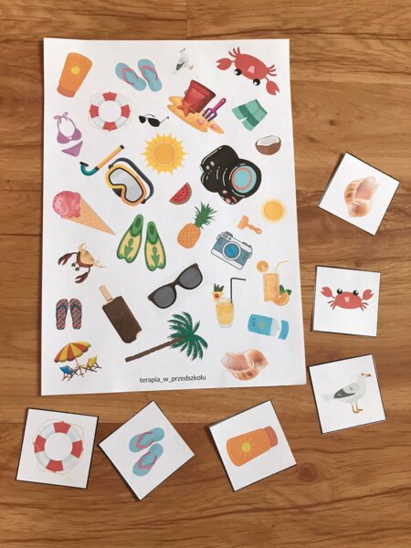 ???Bystre oczko: wakacje???Percepcja wzrokowa???