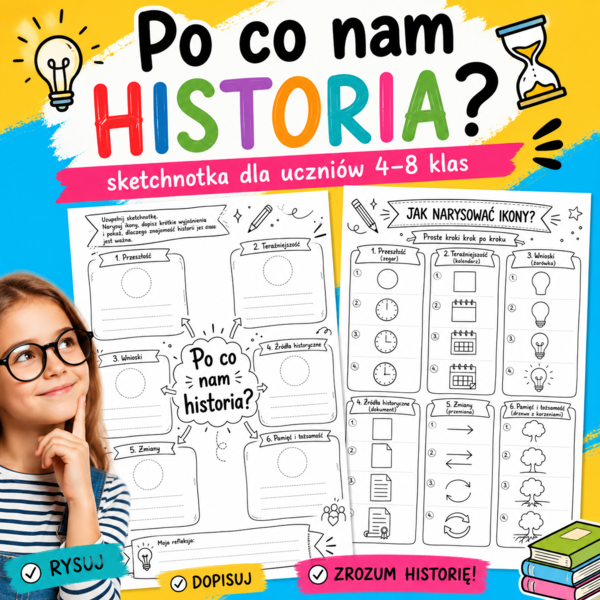 Sketchnotka: Po co nam historia?