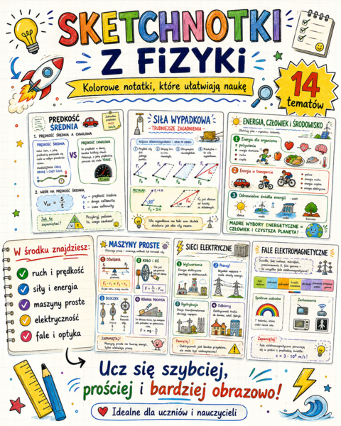 Tematy dodatkowe z fizyki klasa 7 i 8