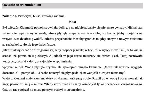 Zajęcia wyrównawcze 2 - pakiet zadań