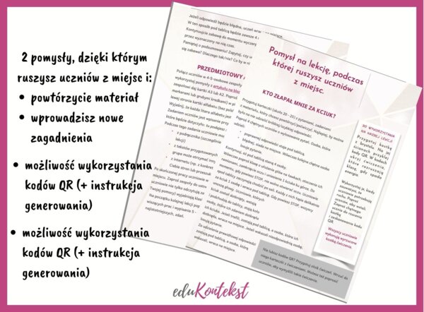 Rozruszaj uczniów na swojej lekcji