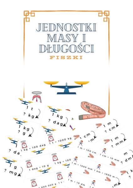 Jednostki masy i długości - FISZKI