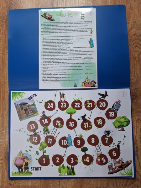 Kajko i Kokosz - gra planszowa, grywalizacja polonistyczna