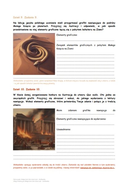 25 zadań z ikonografii - ćwiczenie do E8