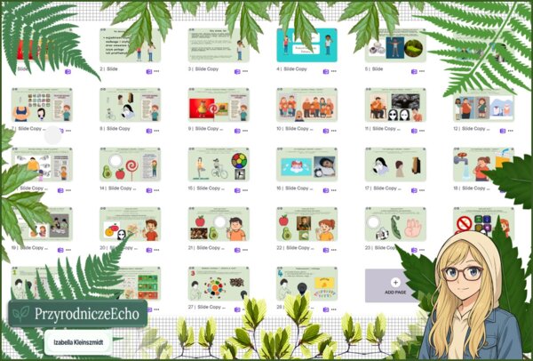 Prezentacja multimedialna w genial.ly „Skąd się biorą nadwaga i otyłość?”. Edukacja zdrowotna. Klasa 4. Dział „Moje odżywianie”.