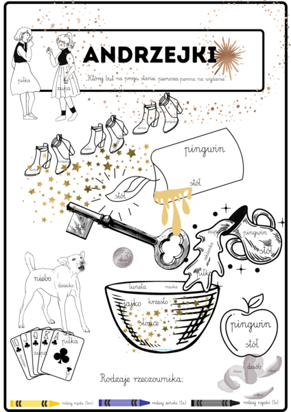 Andrzejki pakiet: klasa 2