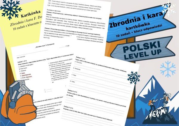 Kartkówka_Zbrodnia i kara_Polski Level Up