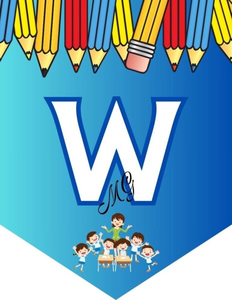 Girlanda - witajcie w szkole, witajcie w świetlicy