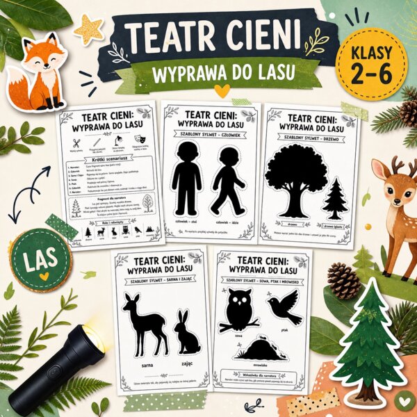 Teatr cieni. Wyprawa do lasu