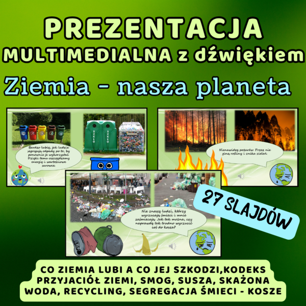EKOLOGIA / DZIEŃ ZIEMI PREZENTACJA MULTIMEDIALNA