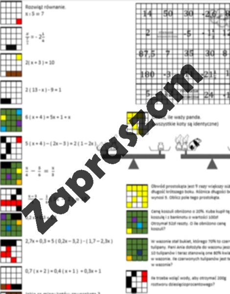Kodowanie - równania