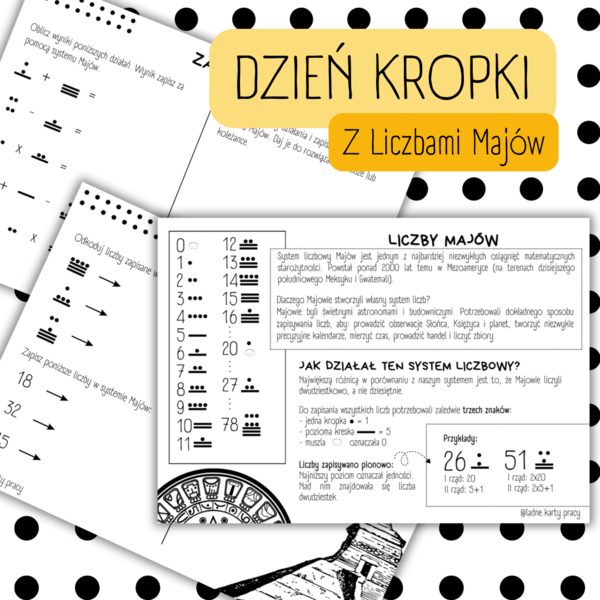 DZIEŃ KROPKI – System Majów – Kodowanie/szyfrowanie