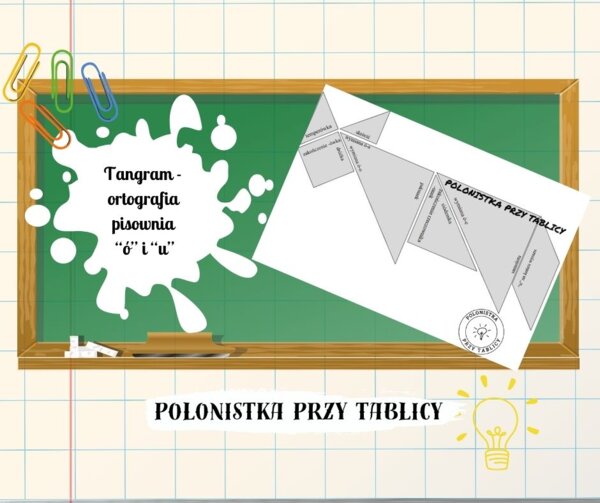 Tangram ortograficzny u-ó