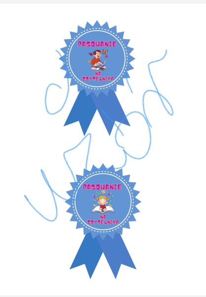 Medal - Pasowanie na czytelnika