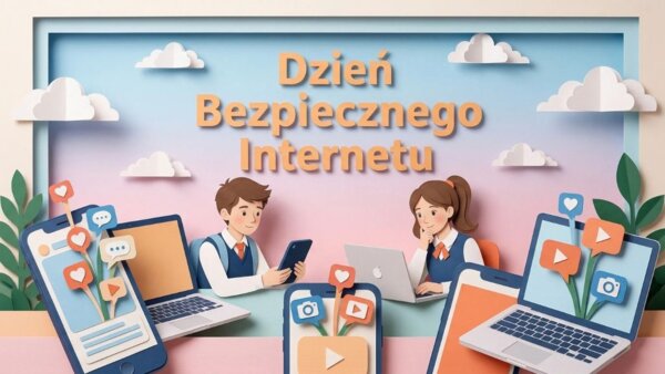 Dzień Bezpiecznego Internetu – gazetka szkolna / prezentacja (18 plansz)