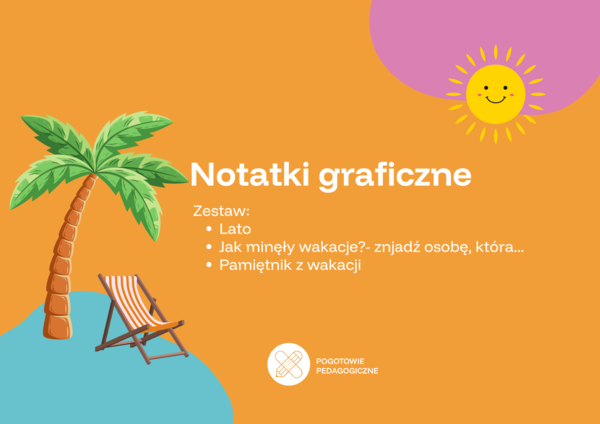 Zestaw- notatki graficzne. Nowy rok szkolny!