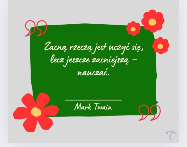 Dzień Edukacji Narodowej - Dzień Nauczyciela, gazetka, grafika, cytaty, dekoracja