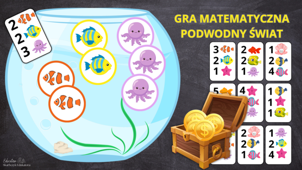 GRA MATEMATYCZNA - podwodny świat