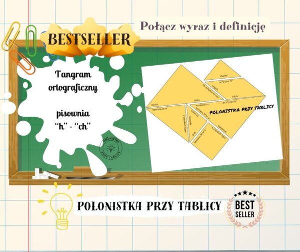 Tangram ortograficzny ch-h