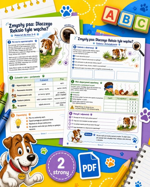 Zmysły psa. Dlaczego Reksio tyle wącha?