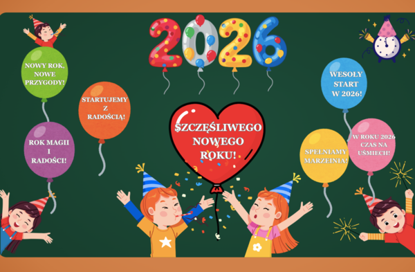 Noworoczna ekspresowa gazetka🎉 31 stron do druku| Plakat 4 x A4| Grafiki łatwe do wycięcia+ grafika- niespodzianka!
