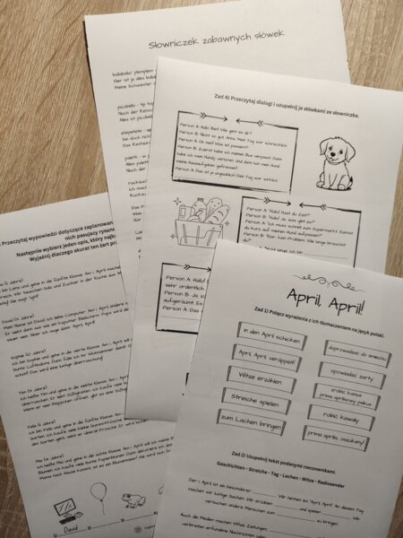 April, April! - Prima Aprilis, język niemiecki