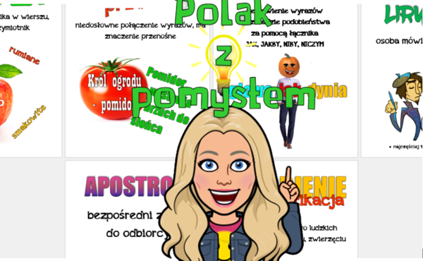 Plakaty - środki poetyckie