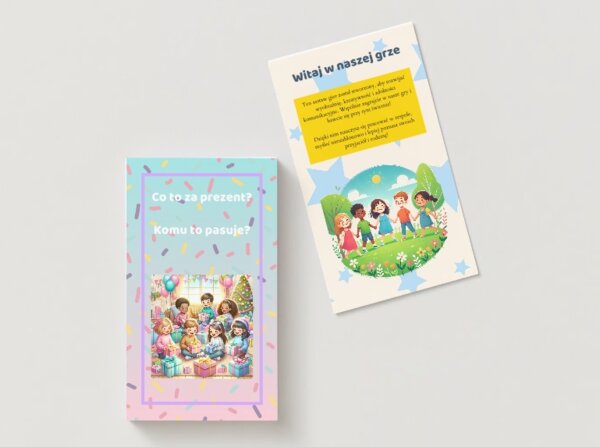 Karty do gry - Co to za prezent? - Komu to pasuje?