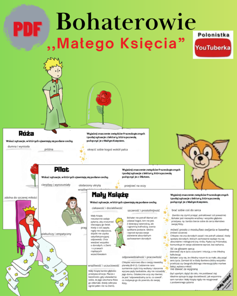 Mały Książę - boahetrowie i ich cechy