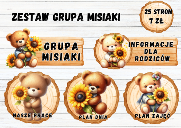 ZESTAW GRUPA MISIAKI