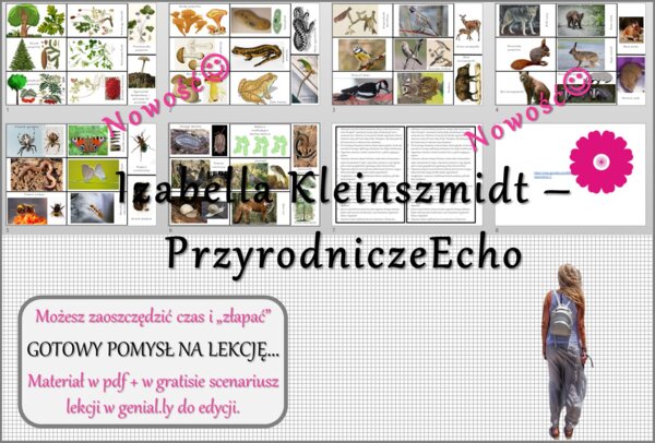 Pomysł na lekcję/pomysł na projekt/układanka/materiał do lekcji do tematu „Ekosystem” w pdf. W gratisie niekomercyjny scenariusz lekcji/pomysł na lekcję w programie genial.ly do edycji. Na podstawie wydawnictwa Nowa Era. Biologia 8. Dział „Ekologia”. Now