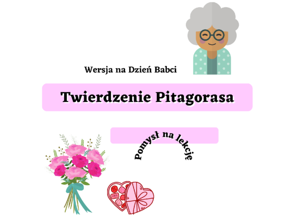 Twierdzenie Pitagorasa - wersja na Dzień Babci