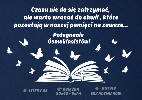 DEKORACJA XXL - ZAKOŃCZENIE ROKU - CZASU NIE DA SIĘ ZATRZYMAĆ...