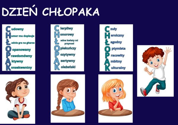 Gazetka na Dzień Chłopaka