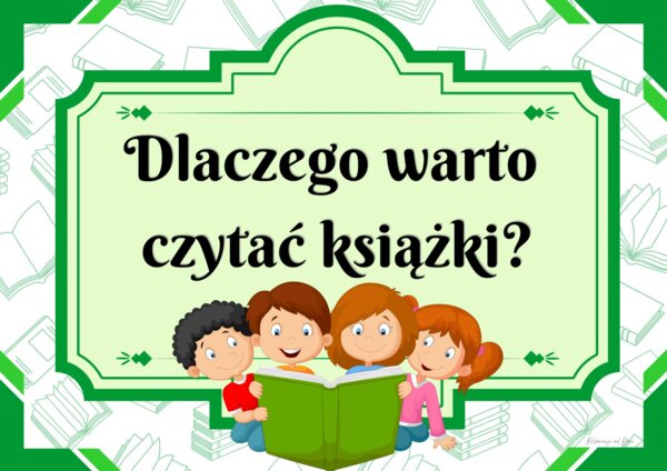 Dlaczego warto czytać książki?